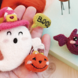 Curso Needle Felting - Halloween (Templates & Video Aulas)