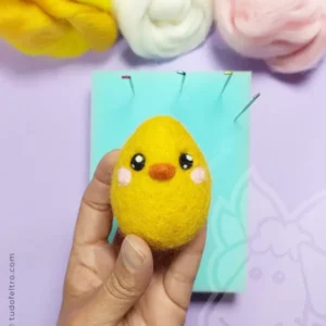 Kit de Iniciação feltragem com agulhas - Needle Felting