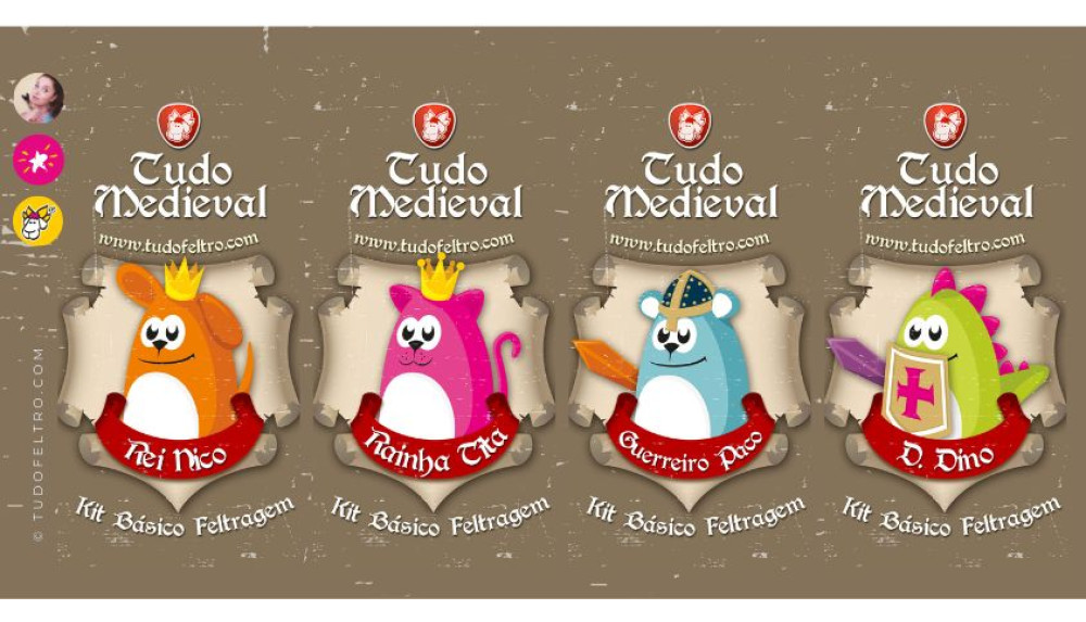 Kits "Tudo Medieval" - 10 Anos de Coleção Especial