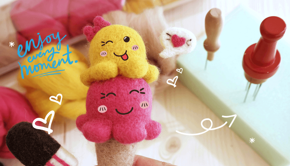 Needle felting, everything you need to know to start felting | The Ultimate Felting Guide Complete with Tips