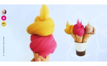 Needle felting in summer: What can be created? Needle felting in summer: What can be created?