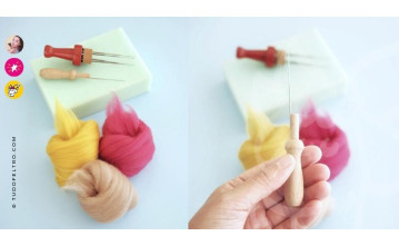 Needle felting in summer: What can be created? Needle felting in summer: What can be created?