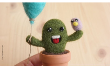 How to make a Cactus in Magic Wool?  How to make a Cactus in Magic Wool?