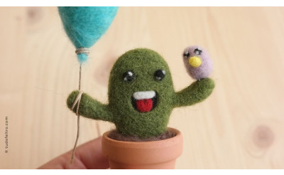 How to make a Cactus in Magic Wool?  How to make a Cactus in Magic Wool?