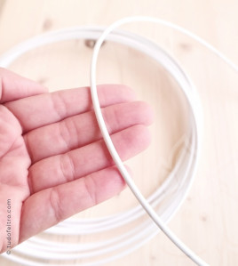 Mobile - Aro Metálico Branco - 22 cm