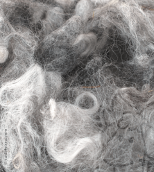 Lã Lavada - CINZA MESCLADO | 10 g Lã Lavada - CINZA MESCLADO | 10 g