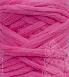 European Merino Wool Tops (combed sliver) - FUCHSIA