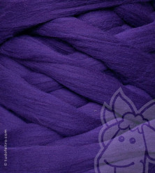 European Merino Wool Tops (combed sliver) - PURPLE