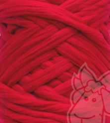 European Merino Wool Tops (combed sliver) - CARMINE European Merino Wool Tops (combed sliver) - CARMINE