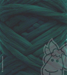 European Merino Wool Tops (combed sliver) - DARK GREEN European Merino Wool Tops (combed sliver) - DARK GREEN