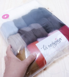 Just Animals - Wool Packs (Tops Sliver) | 200 g Just Animals - Wool Packs (Tops Sliver) | 200 g