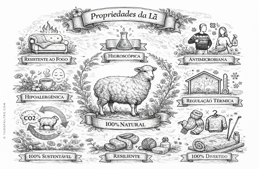 Propriedades da Lã